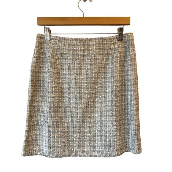 Vintage 90's Breakin' Loose Tweed Suit Set Sz 5/6 Y2K Academia Clueless School g - Picture 12 of 16